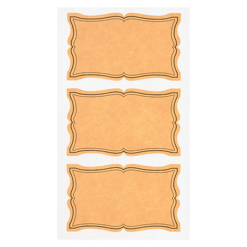 12 Packs: 12 ct. (144 total) Rectangular Kraft Paper Labels by Recollections™