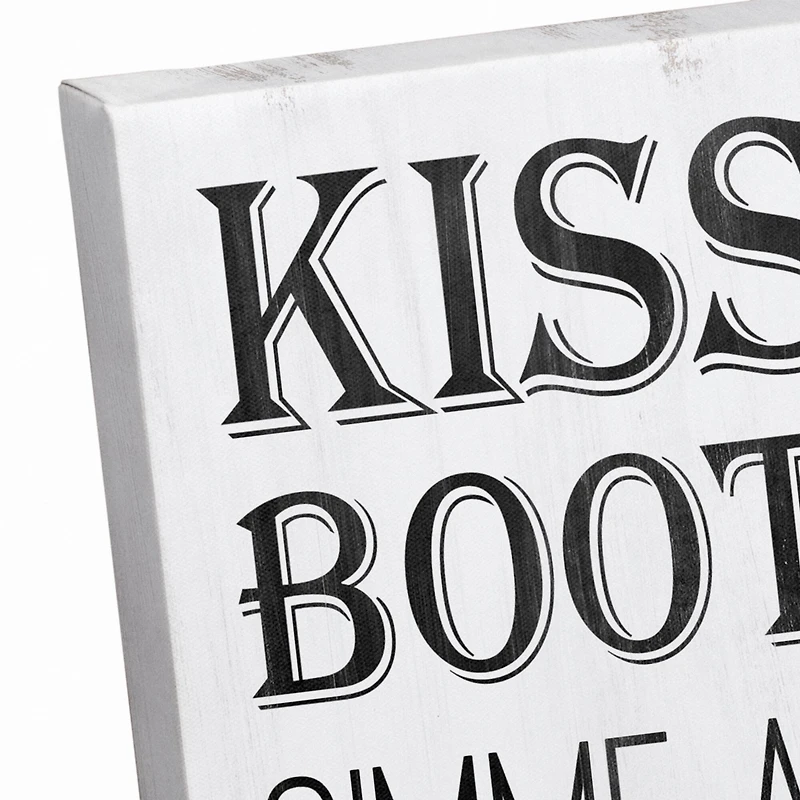 Kissing Booth Canvas Art