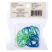 Loops & Threads® Carabiner Stitch Markers, 20ct.