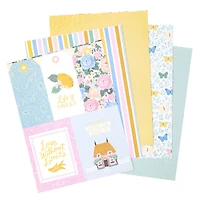 American Crafts Maggie Holmes Parasol Single-Sided Paper Pad, 6" x 8"