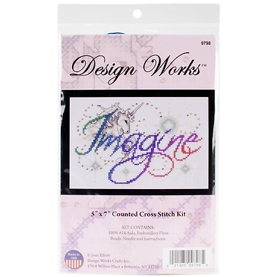 Design Works™ Imagine Counted Cross Stitch Kit