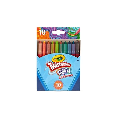 Crayola® Twistables® Swirl Crayons, 10ct.