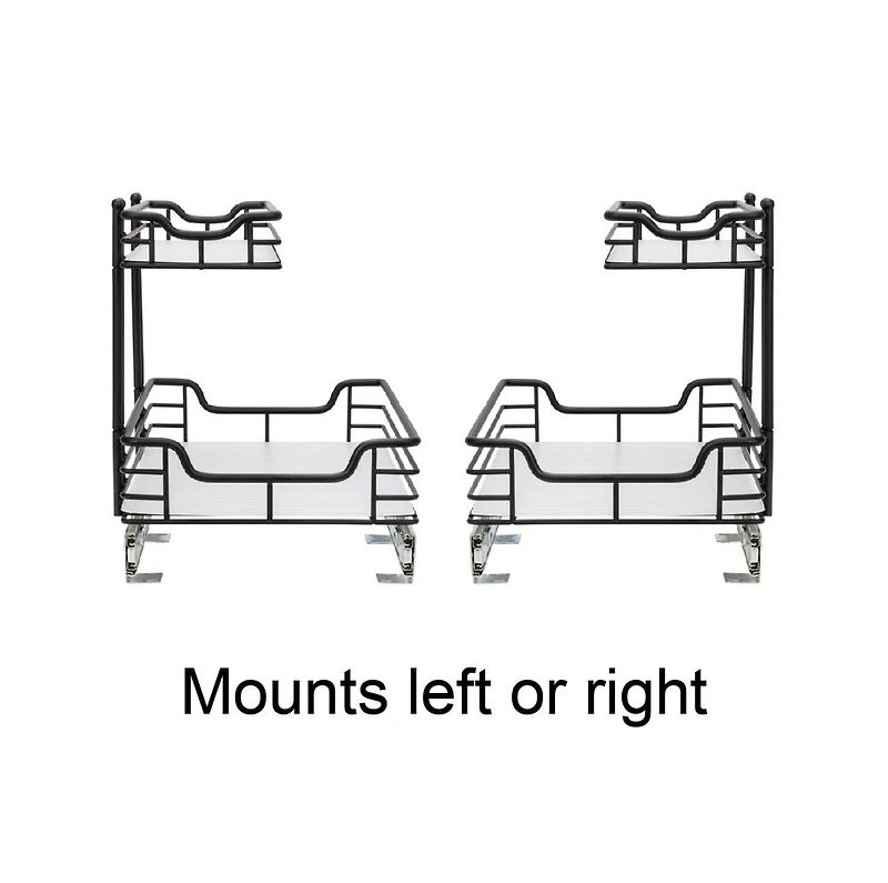 Household Essentials Glidez 2-Tier Cabinet Organizer