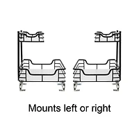 Household Essentials Glidez 2-Tier Cabinet Organizer