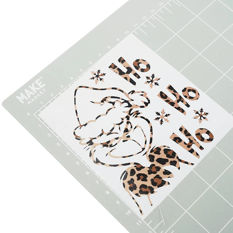 Leopard Pattern Permanent Vinyl by Make Market®
