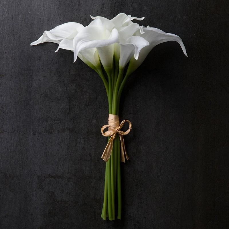 14" White Calla Lily Bundle by Ashland®