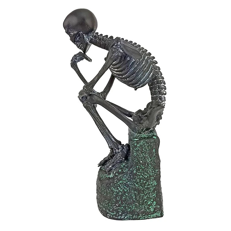 Design Toscano 10" The Skeleton Thinker Statue