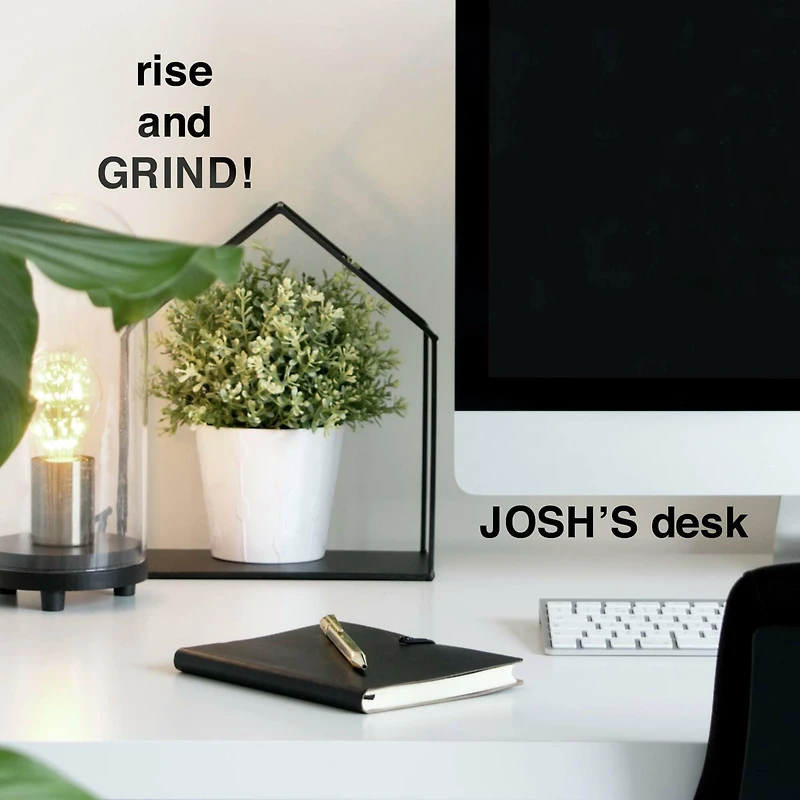 RoomMates Black Sans Serif Alphabet Peel & Stick Decals