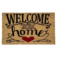 Welcome to Our Home Doormat
