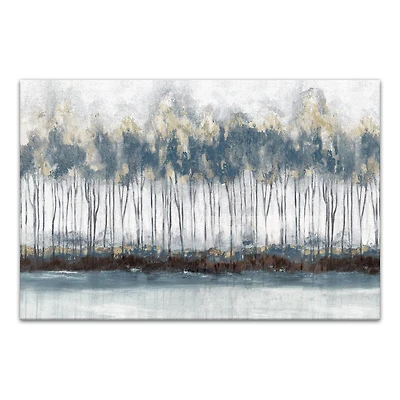Birch Treescape 24" x 16" Canvas Wall Art