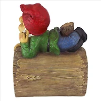 Design Toscano 10.5" Stormy the Gnome Gutter Guardian Downspout Statue