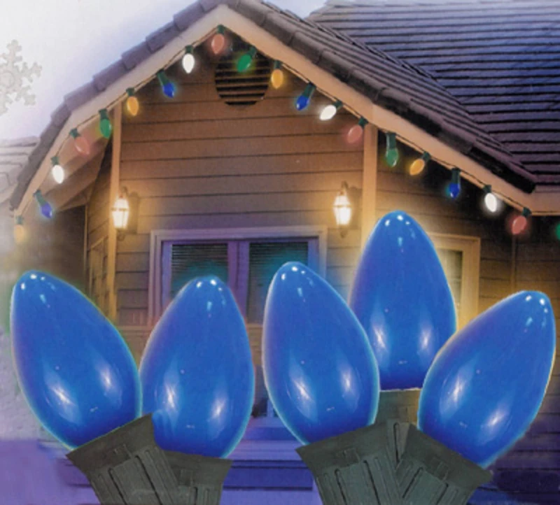 25ct. Opaque C7 Christmas Light Set
