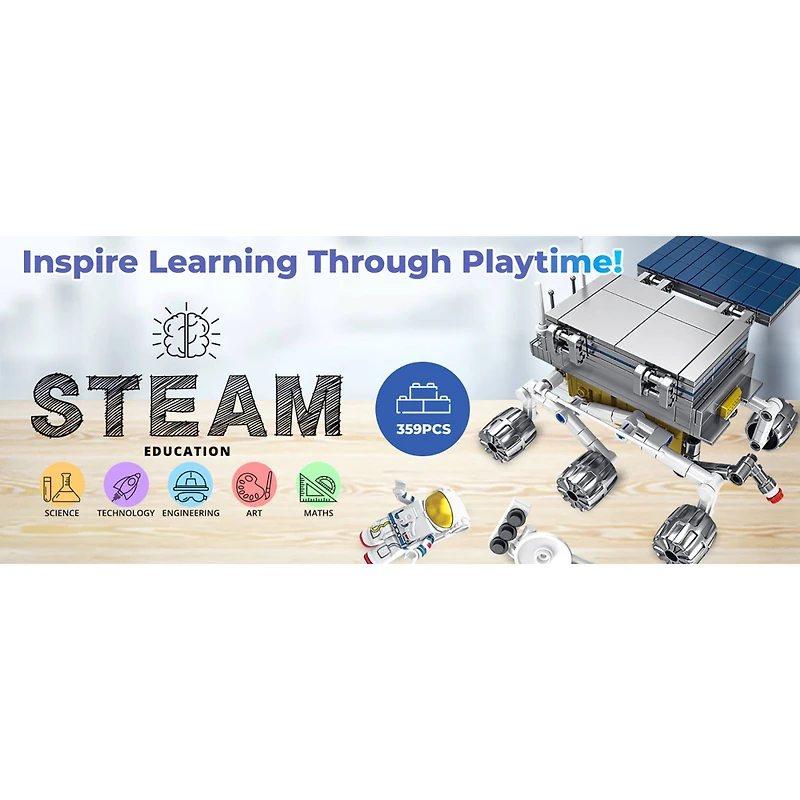 Contixo BK06 Aerospace Series Mars Rover Building Block Set