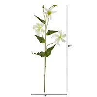 Gloria Lily Artificial Flower Stem, 4ct.