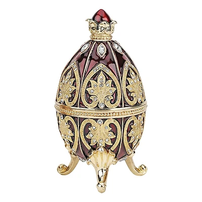 4.5" Alexander Palace Collection Enameled Egg Polotsk
