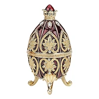 4.5" Alexander Palace Collection Enameled Egg Polotsk