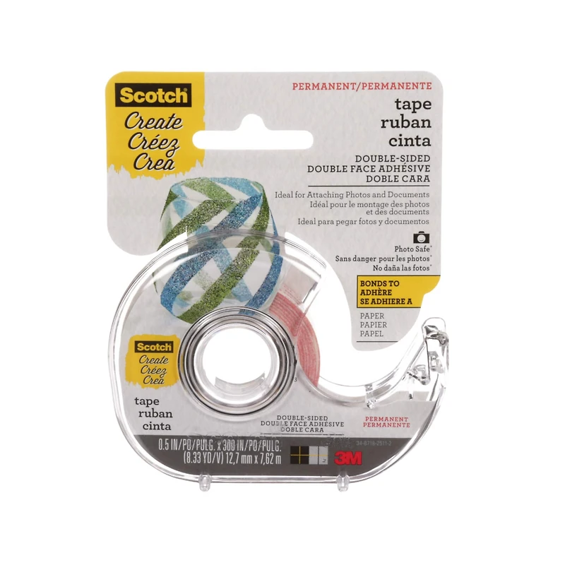 Scotch® Acid-Free Photo and Document Tape, 1/2"