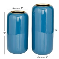 The Novogratz Metal Vase Set