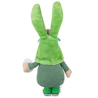 15" Green Gnome with Bunny Ears Easter Figure