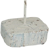 White Polystone Bird Sculpture Set