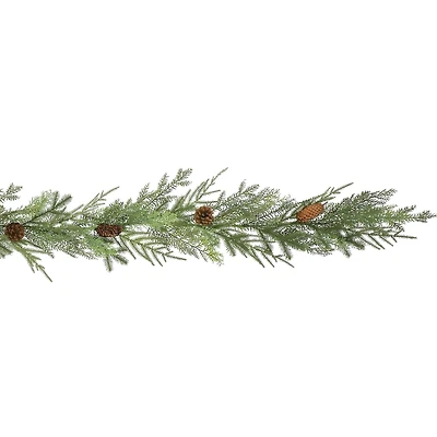 6ft. Pre-Lit Cypress & Pinecone Garland by Ashland®