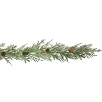6ft. Pre-Lit Cypress & Pinecone Garland by Ashland®