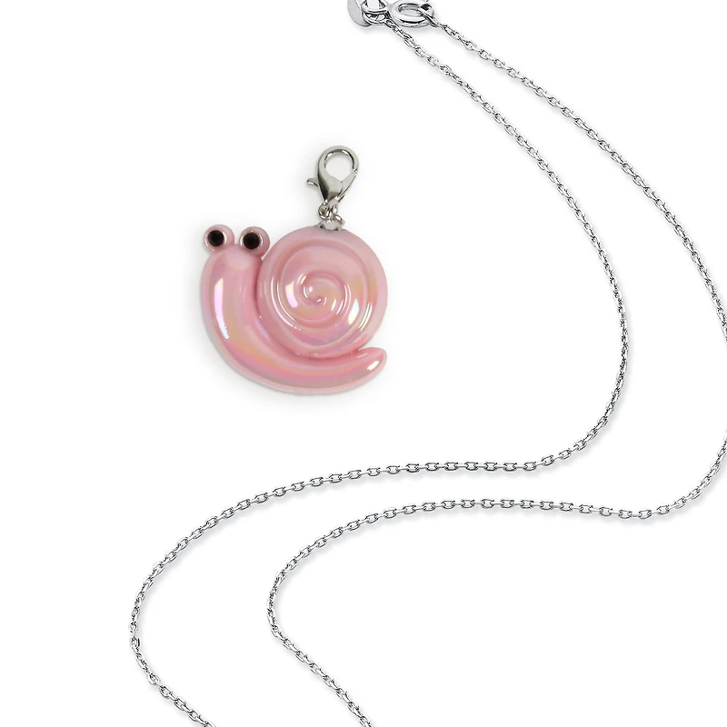 3D Pastel Snail Charm by Bead Landing™