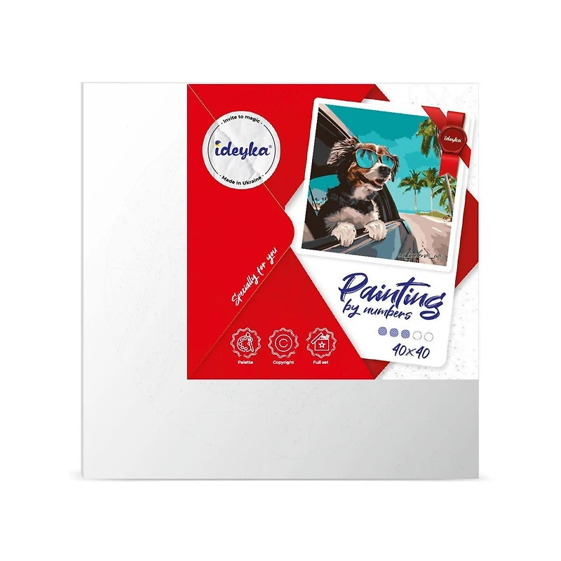 Ideyka Journey to the Ocean Painting by Numbers Kit