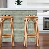RoomMates Sage Green Ceramic Peel & Stick Sitcktiles®