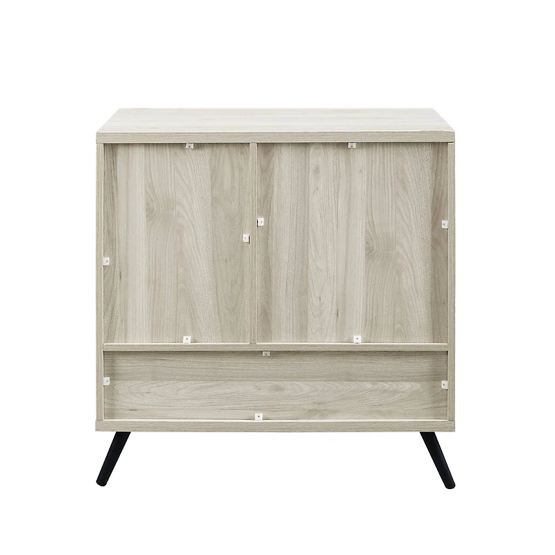 Walker Edison Birch 2 Door Accent Cabinet