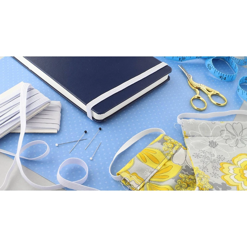 Essentials by Leisure Arts Flat Braid Elastic