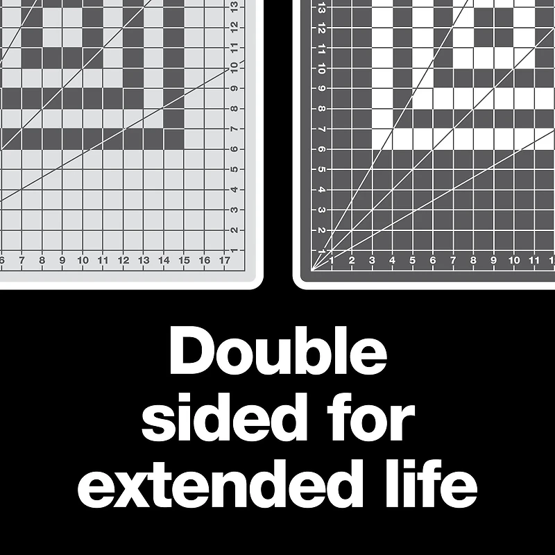 6 Pack: Fiskars® Double-Sided Rotary Cutting Mat