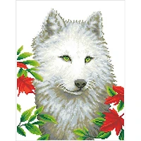 Diamond Dotz® White Wolf Diamond Painting Kit