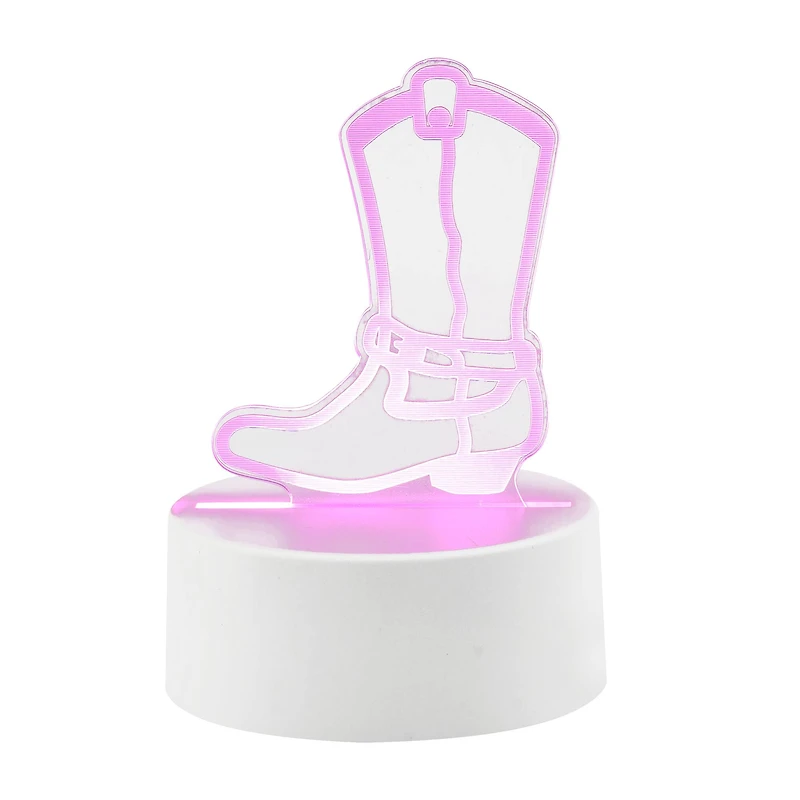 Assorted Western Icon Acrylic USB Light, 1pc. by Fab Finds