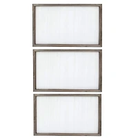 ArtSkills® 19" Large Rustic Framed Wooden Plaque Set