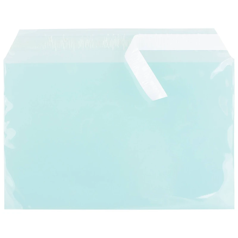 JAM Paper 5.43" X 8.62" Self Adhesive Closure Cello Sleeves