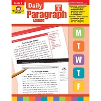 Evan-Moor® Daily Paragraph Editing Book, Grade 8