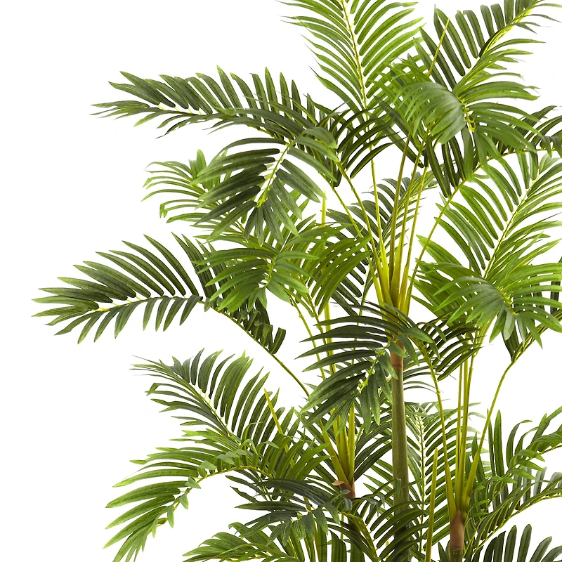 6.5ft. Areca Palm Tree in Decorative Planter