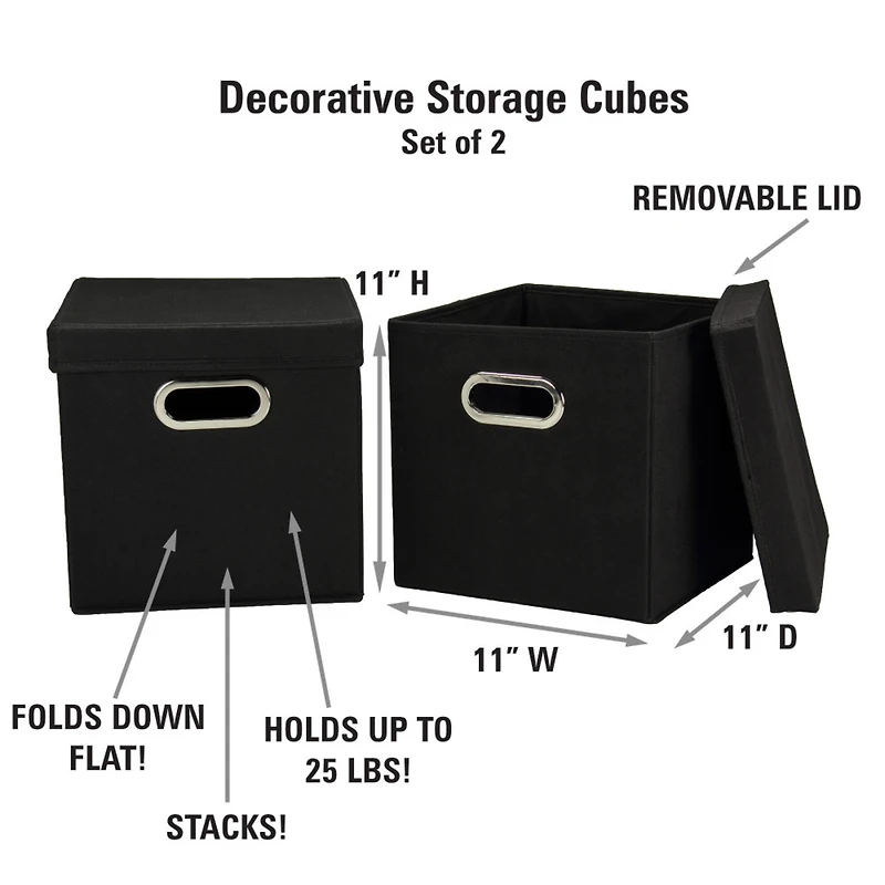 Household Essentials Storage Bins with Lids
