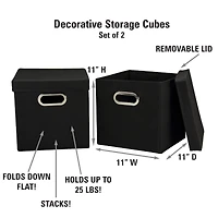 Household Essentials Storage Bins with Lids