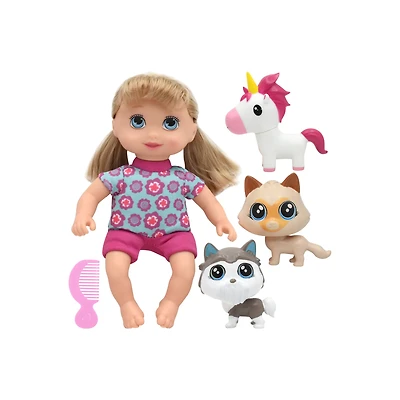 Little Darlings Little Sweeties Pet Parade With 10" Doll