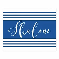 Shalom Stripes 8x10 Tabletop Canvas