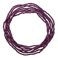 12 Pack: Purple Glass Medium Rondelle Seed Beads, 6/0 by Bead Landing™