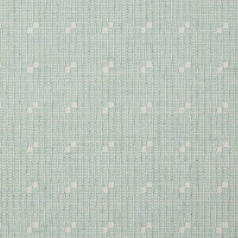 DII® Misty Blue Dobby Dots Rib Placemat (Set of 6)