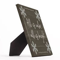 Neutral Wood Bright 8x10 Tabletop Canvas