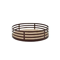 6" Brown Round Tray by Ashland®