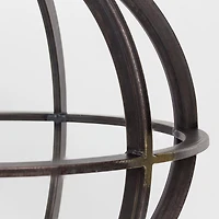 7.5" Metal Dyson Sphere Sculpture