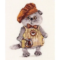 Alisa Basik Barista Cross Stitch Kit