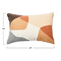 Hello Honey® Cotton Geometric Lumbar Decorative Throw Pillow
