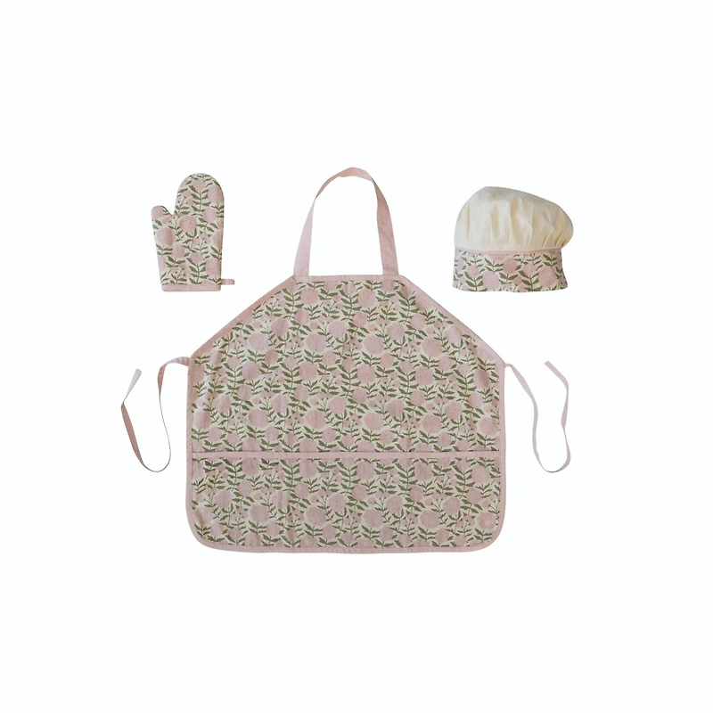 Hello Honey® Floral Print Cotton Child's Apron